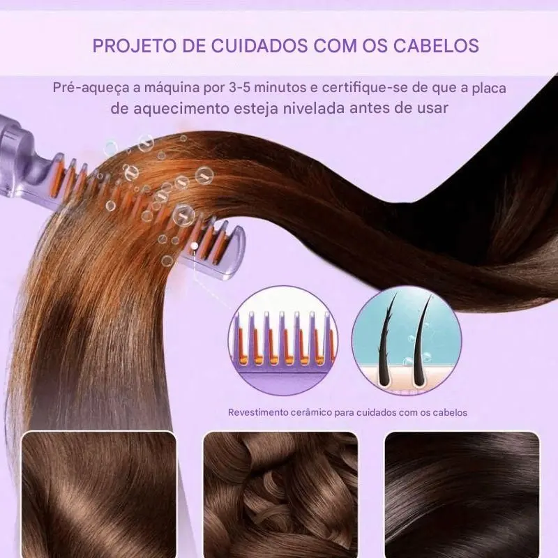 ⭐ BellaLiss — Tu Mini Alisadora Recargable Para un Liso Instantáneo y Sin Frizz en Cualquier Lugar