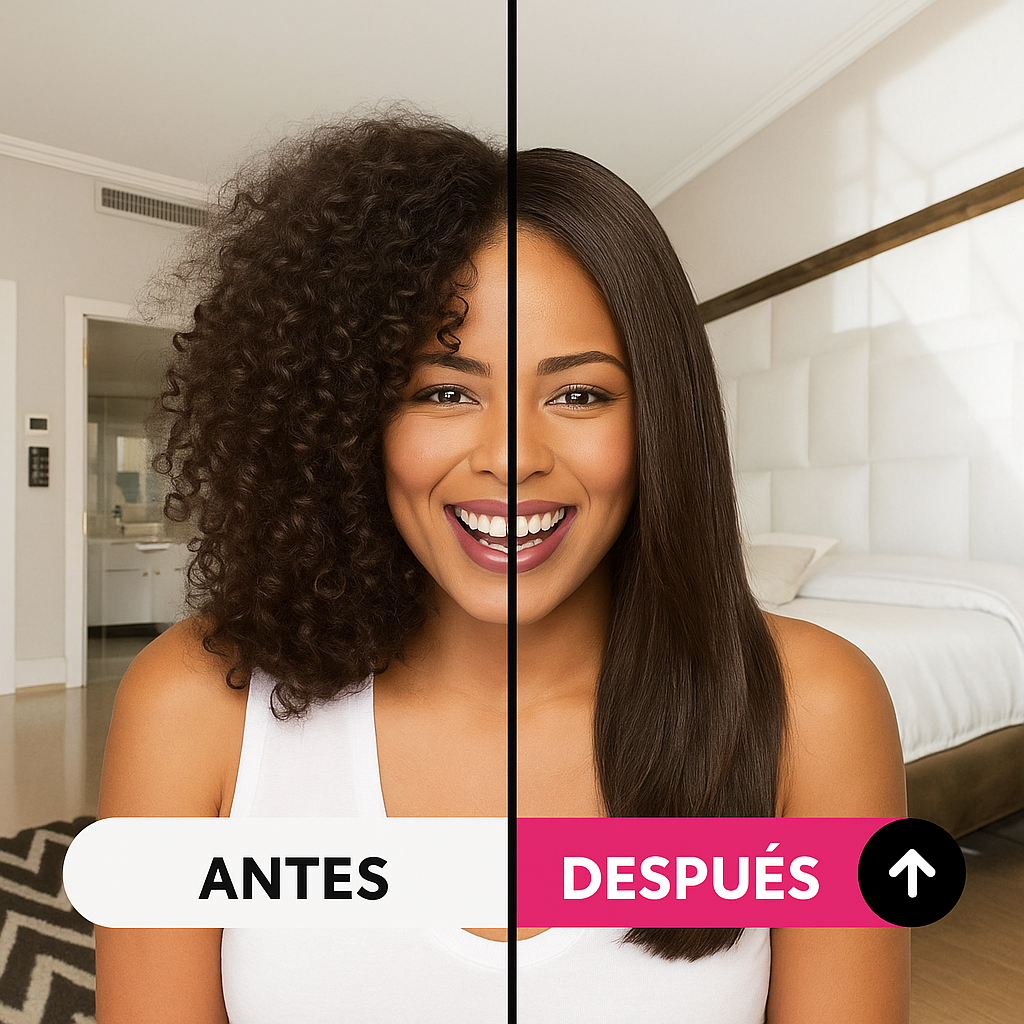 ⭐ BellaLiss — Tu Mini Alisadora Recargable Para un Liso Instantáneo y Sin Frizz en Cualquier Lugar